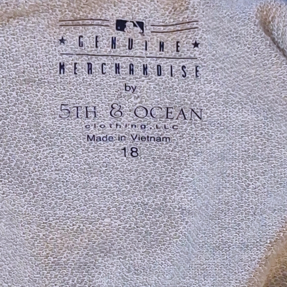 5th & Ocean Blue and Gray KC Royals Kids Hoodie - Picture 8 of 9